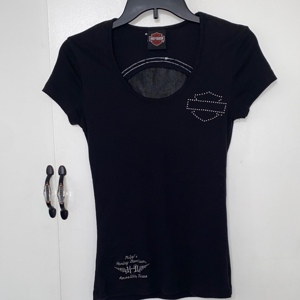 Harley-Davidson Black Skull Tee - Picture 4 of 8